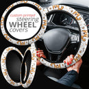 Corgi Cute Partern Premium Car Steering Wheel Cover Nearkii