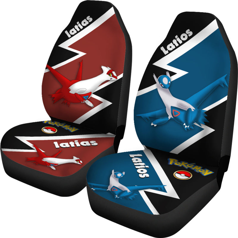 Latios Latias Pokemon Premium Custom Car Seat Covers Decor Protectors Nearkii