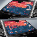 Great Wave Pokemon Car Auto Sunshades Nearkii