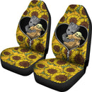 Baby Groot Baby Yoda Sunflower Zipper Premium Custom Car Seat Covers Decor Protectors Nearkii