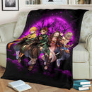Demon Slayer Team Pink Moonlight Premium Blanket Nearkii