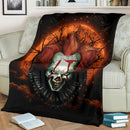 It Horror Movie Moonlight Premium Blanket Nearkii