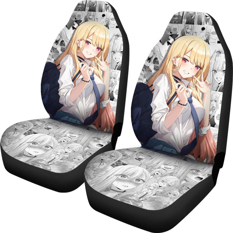 My Dress Up Darling Marin Waifu Anime Girl Car Seat Cover Nearkii