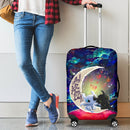 Toothless Light Fury Night Fury Love You To The Moon Galaxy Luggage Cover Suitcase Protector Nearkii