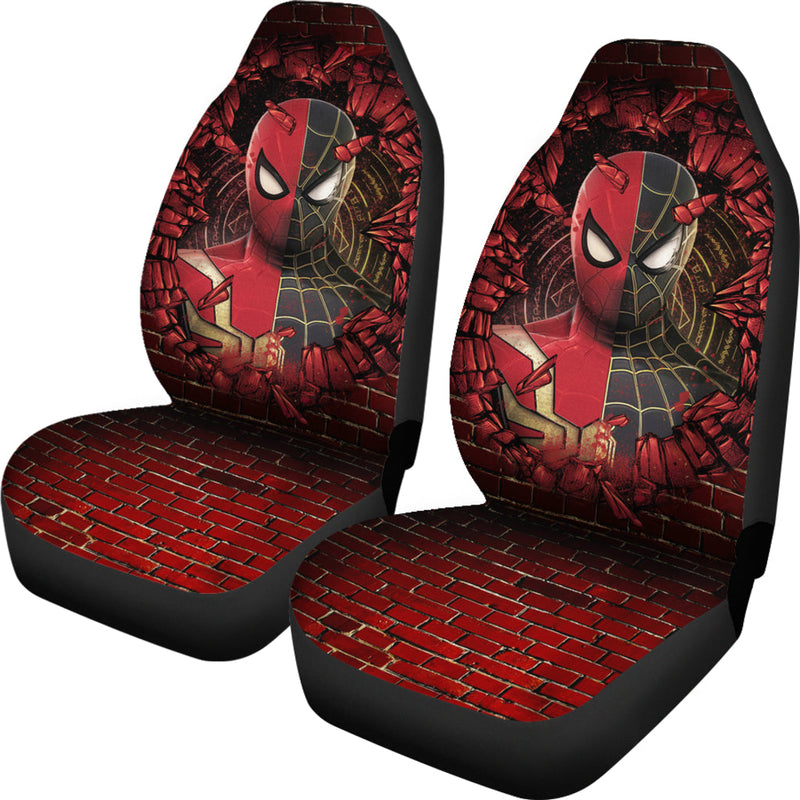 Spider Man Break Wall Car Seat Covers Nearkii