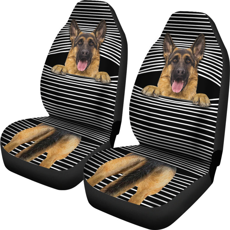 German Shepherd Premium Custom Car Seat Covers Decor Protectors
