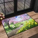 Anime Landscape Butterfly Doormat Nearkii