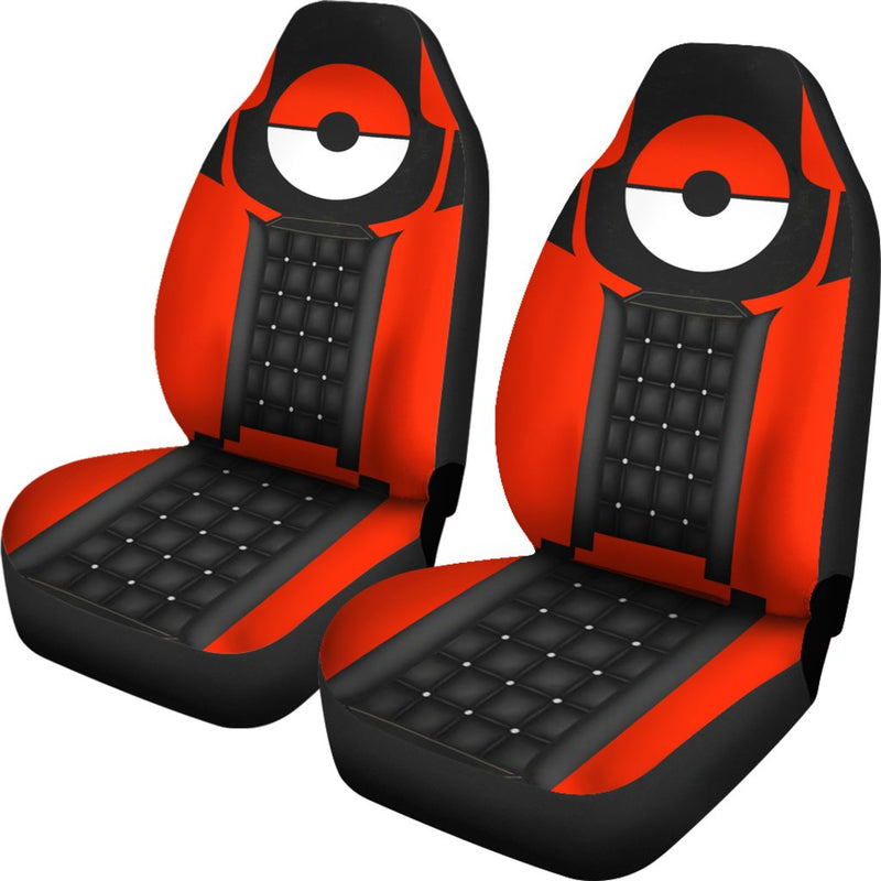Pokemon Ball Car Premium Custom Car Seat Covers Decor Protectors Nearkii