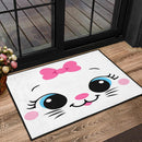 Marie Cat 1 Doormat Nearkii