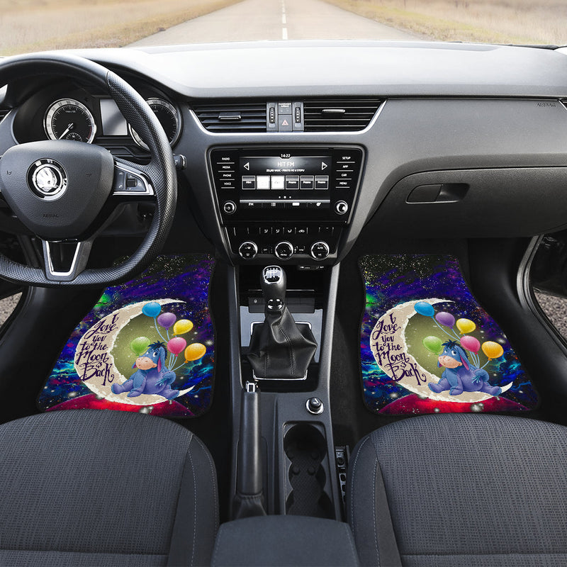 Eeyore Winnie The Pooh Love You To The Moon Galaxy Car Mats Nearkii