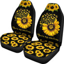 Best Sunflower Owl You Are My Sunshine Premium Custom Car Seat Covers Decor Protector Nearkii