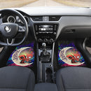 Spiderman And Deadpool Couple Love You To The Moon Galaxy Car Mats Nearkii