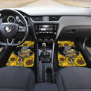 Baby Groot Baby Yoda Sunflower Zipper Car Floor Mats Car Accessories Nearkii