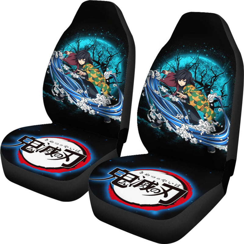 Tomioka Giyuu Moonlight Premium Custom Car Seat Covers Decor Protectors Nearkii