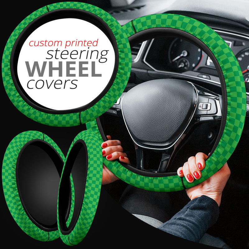Caro Green Premium Car Steering Wheel Cover Nearkii