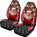 Santa Claus Premium Custom Car Premium Custom Car Seat Covers Decor Protectors Decor Protector Nearkii