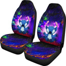 Stitch Yoga Love You To The Moon Galaxy Car Seat Covers