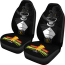 Black New Mighty Morphin Power Rangers Premium Custom Car Seat Covers Decor Protectors Nearkii