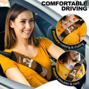 M&M's Candy Ice Cream Cones Chocolate Brown car seat belt covers Custom Car Accessories Nearkii