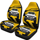 Yellow Jeep Premium Custom Car Seat Covers Decor Protectors Nearkii