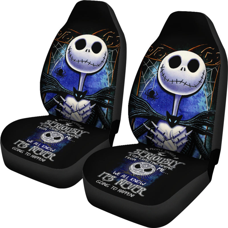 Nightmare Before Christmas Jack Custom Car Seat Covers Nearkii