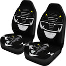 Mighty Morphin Power Rangers Black Premium Custom Car Seat Covers Decor Protectors Nearkii