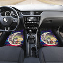Zenitsu And Nezuko Chibi Demon Slayer Love You To The Moon Galaxy Car Mats Nearkii