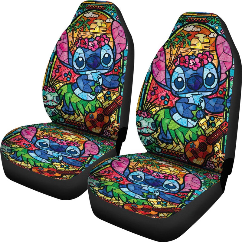 Stitch Glass Premium Custom Car Seat Covers Decor Protectors Nearkii
