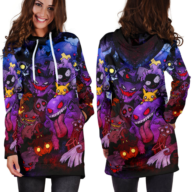 Pokemon Ghost Hoodie Dress