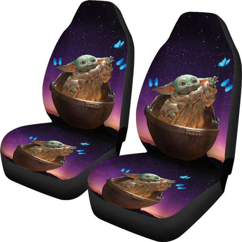 Baby Yoda Galaxy Butterfly Car Seat Covers Nearkii