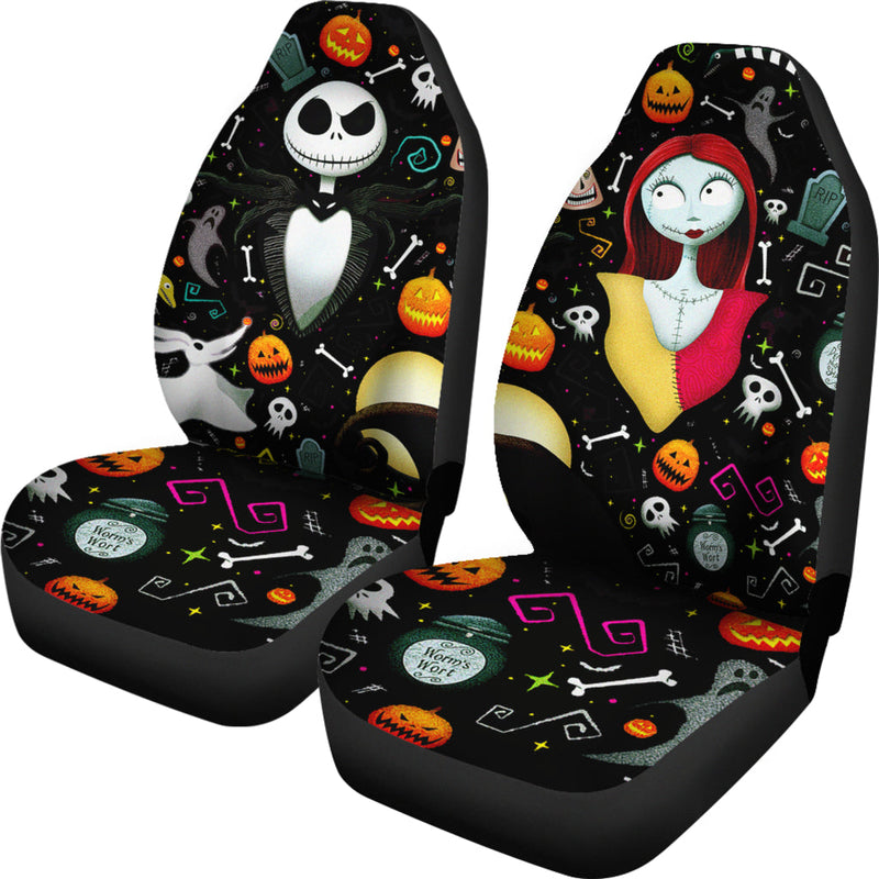 Jack Sally Nightmare Before Christmas Car Seat Covers Nearkii