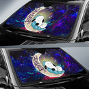 Snoopy Dog Sleep Love You To The Moon Galaxy Car Auto Sunshades Nearkii