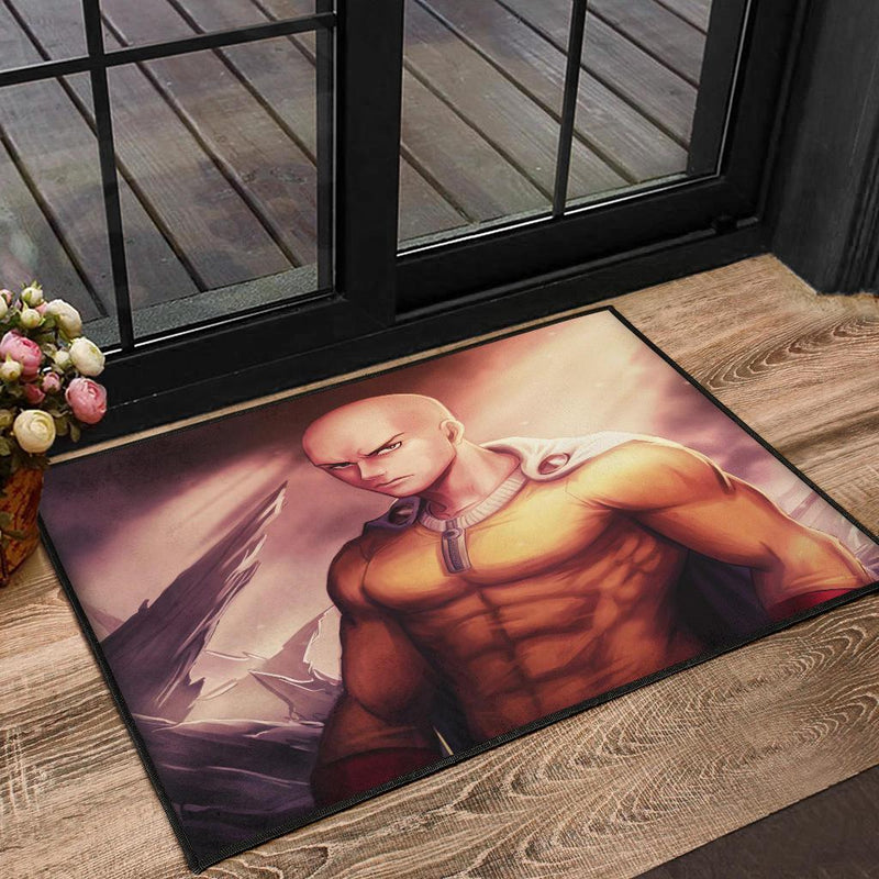 Saitama One Punch Man 2022 Doormat Nearkii