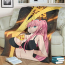 Zero Two Anime Girl Premium Blanket Nearkii