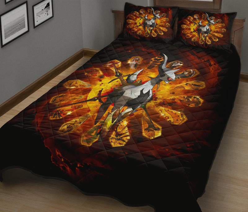 Pokemon Legends Arceus Custom Quilt Bed Sets Nearkii