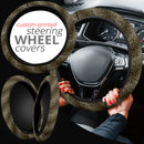 Luxury Gold Black Premium Car Steering Wheel Cover Nearkii