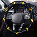 Pacman Funny Christmas Premium Custom Car Steering Wheel Cover Nearkii