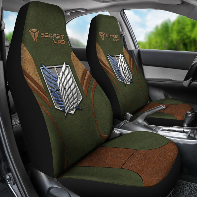 Custom Attack On Titan Anime Car Seat Covers Nearkii