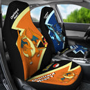 Mega Charizard X And Y Pokemon Premium Custom Car Seat Covers Decor Protectors Nearkii
