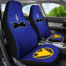 Blue Dino Thunder Power Rangers Premium Custom Car Seat Covers Decor Protectors Nearkii