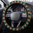 Baby Santa Monkey D. Luffy Demon Slayer Anime Premium Custom Car Steering Wheel Cover 2 Nearkii