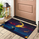 Cat Fish Catch The Moon Doormat Nearkii