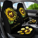 Best Sunflower German Shepherd Mom Dog Premium Custom Car Seat Covers Decor Protector Nearkii