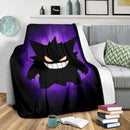 Gengar Pokemon Premium Blanket Nearkii