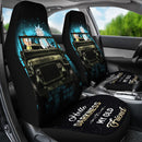 Rick And Morty Moonlight Halloween Ride Jeep Premium Custom Car Seat Covers Decor Protectors Nearkii