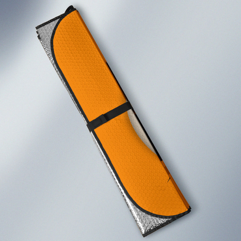 Orange Challenging Cartoon Eyes Car Auto Sun Shades Windshield Accessories Decor Gift Nearkii