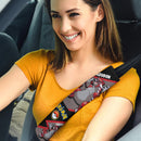 Groudon seat belt covers Anime Pokemon Custom Car Accessories Nearkii