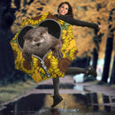 Beaver Sunflower Zipper Umbrella Nearkii