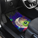 Cute Mike Monster Inc Love You To The Moon Galaxy Car Mats Nearkii