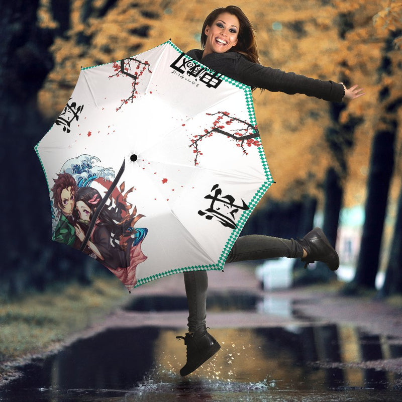 Tanjiro Nezuko Demon Slayer Anime Custom Umbrella Nearkii